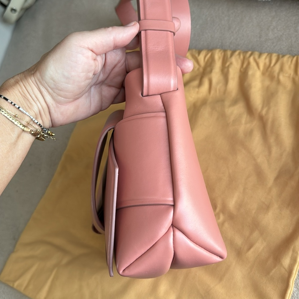 Acne Studios Musubi Bow Shoulder Bag Pink - Picture 5 of 11